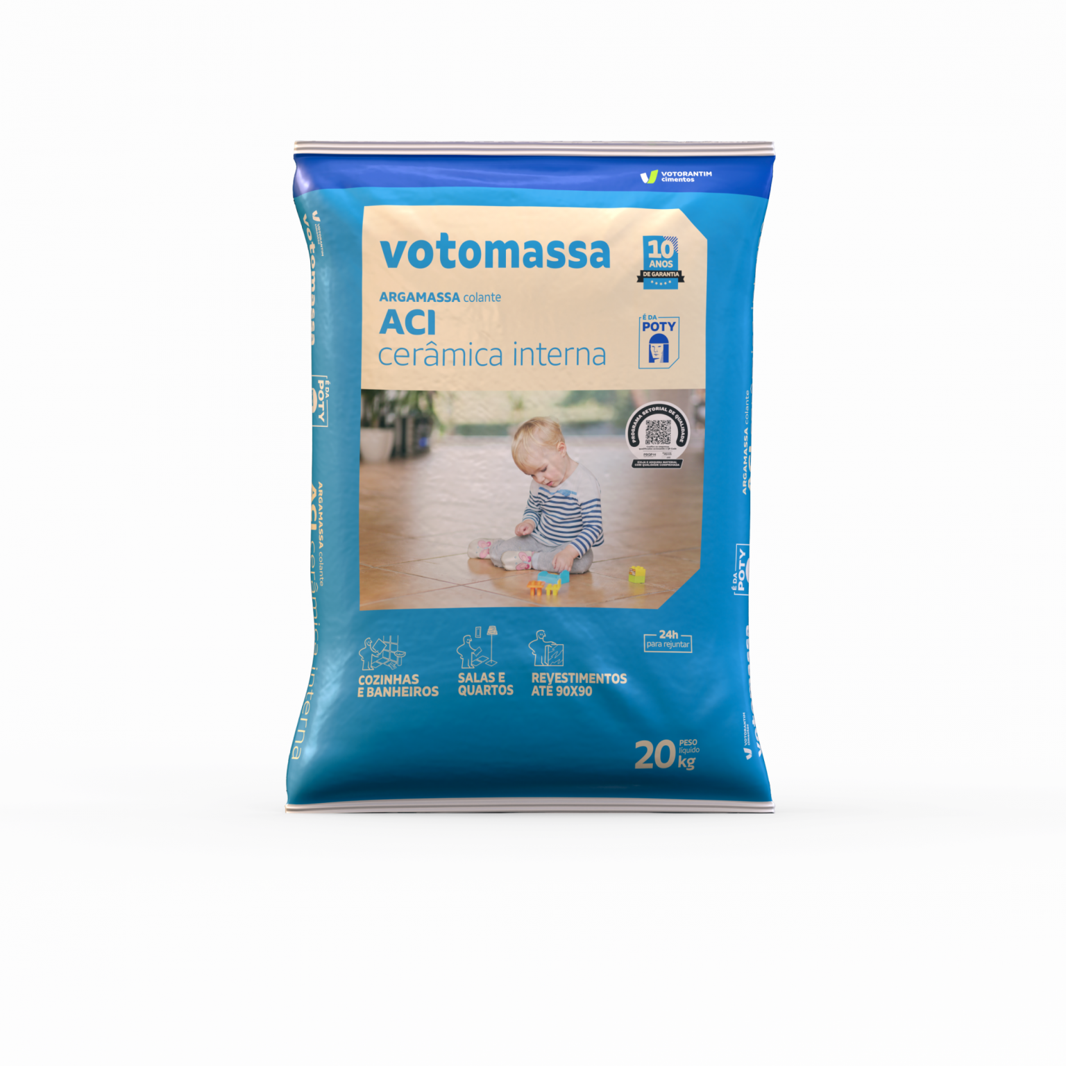 ARGAMASSA CERAMICA INTERNA (ACI) 20KG VOT...