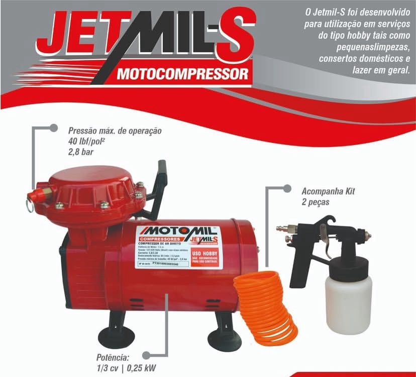 MOTOCOMPRESSOR 2,3 PES HOBBY 1/3HP 127/22...