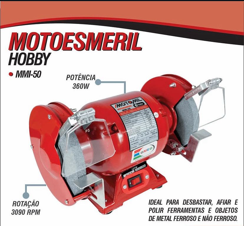 MOTOESMERIL MON POT ABSORVIDA 360W 220V60...