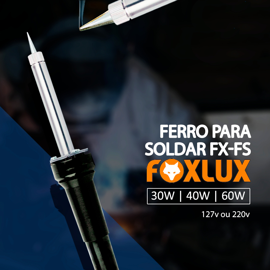 FERRO SOLDA 220VX040W FOXLUX 