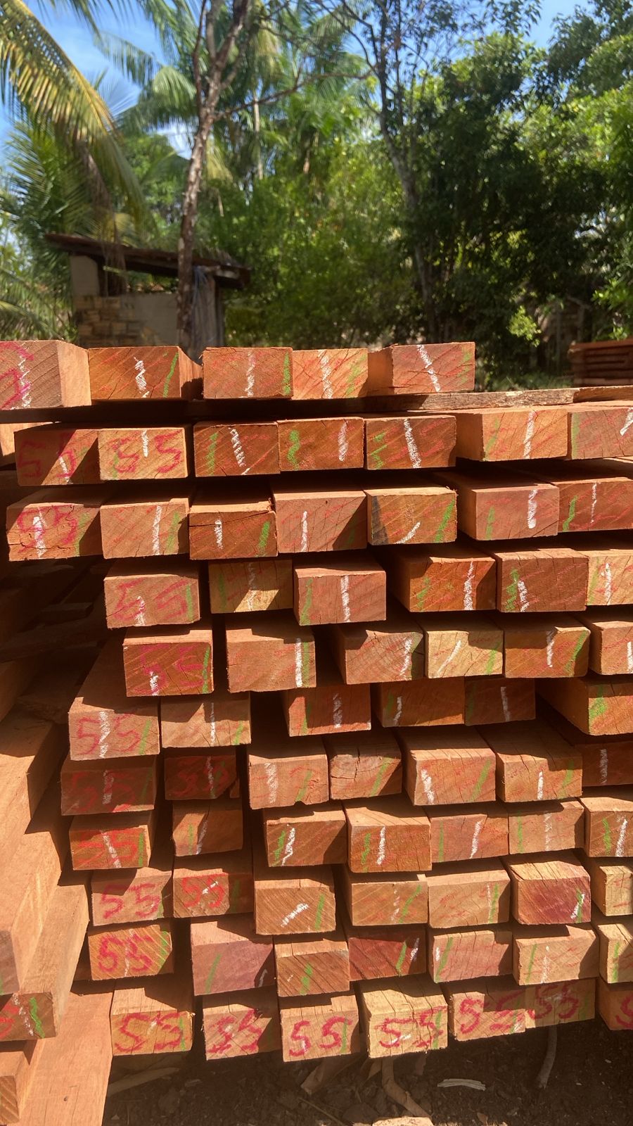 CAIBRO CACHACEIRO 1,00M- 3,5CM X 6CM X 1M 