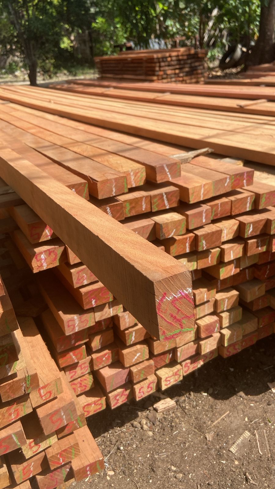 CAIBRO CACHACEIRO 1,00M- 3,5CM X 6CM X 1M 