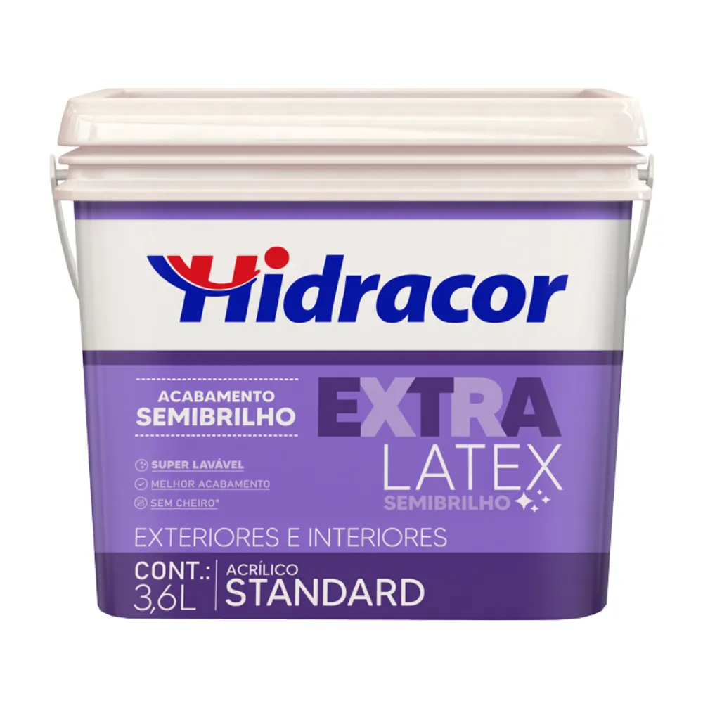 TINTA EXTRALATEX SB 3,6L HIDRACOR