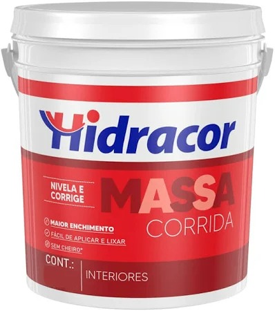 MASSA CORRIDA HIDRACOR BALDE 20KG