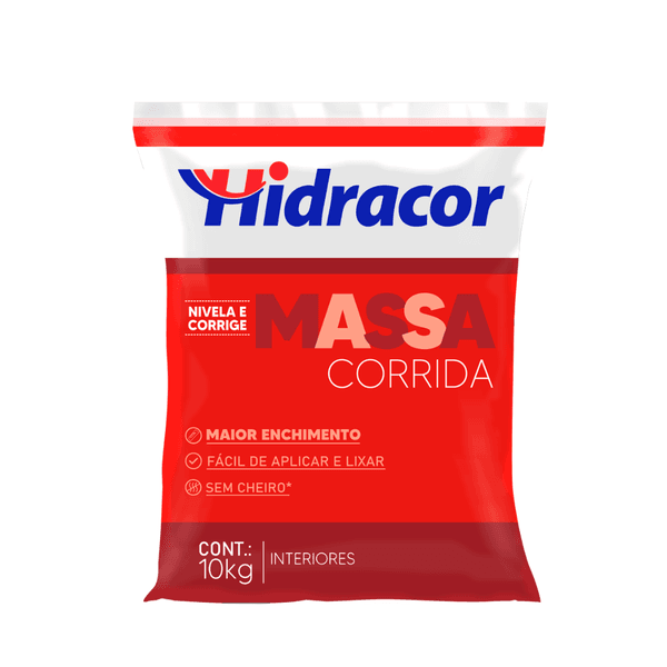 MASSA CORRIDA HIDRACOR SACO 10KG
