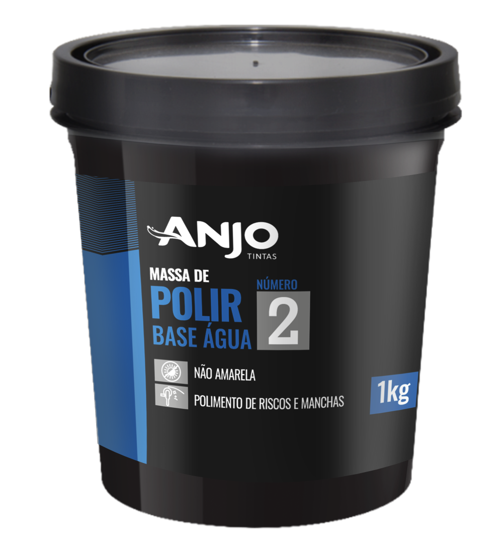 MASSA DE POLIR Nº 2 BASE AGUA 1KG ANJO