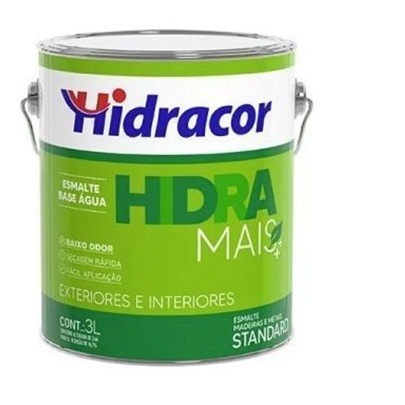 ESMALTE HIDRAMAIS BA BRILHO 3,0L HIDRACOR