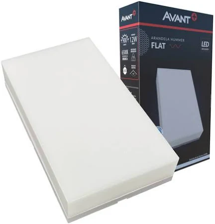 LED ARANDELA FLAT BR6500K 12W BIVOLT AVANT