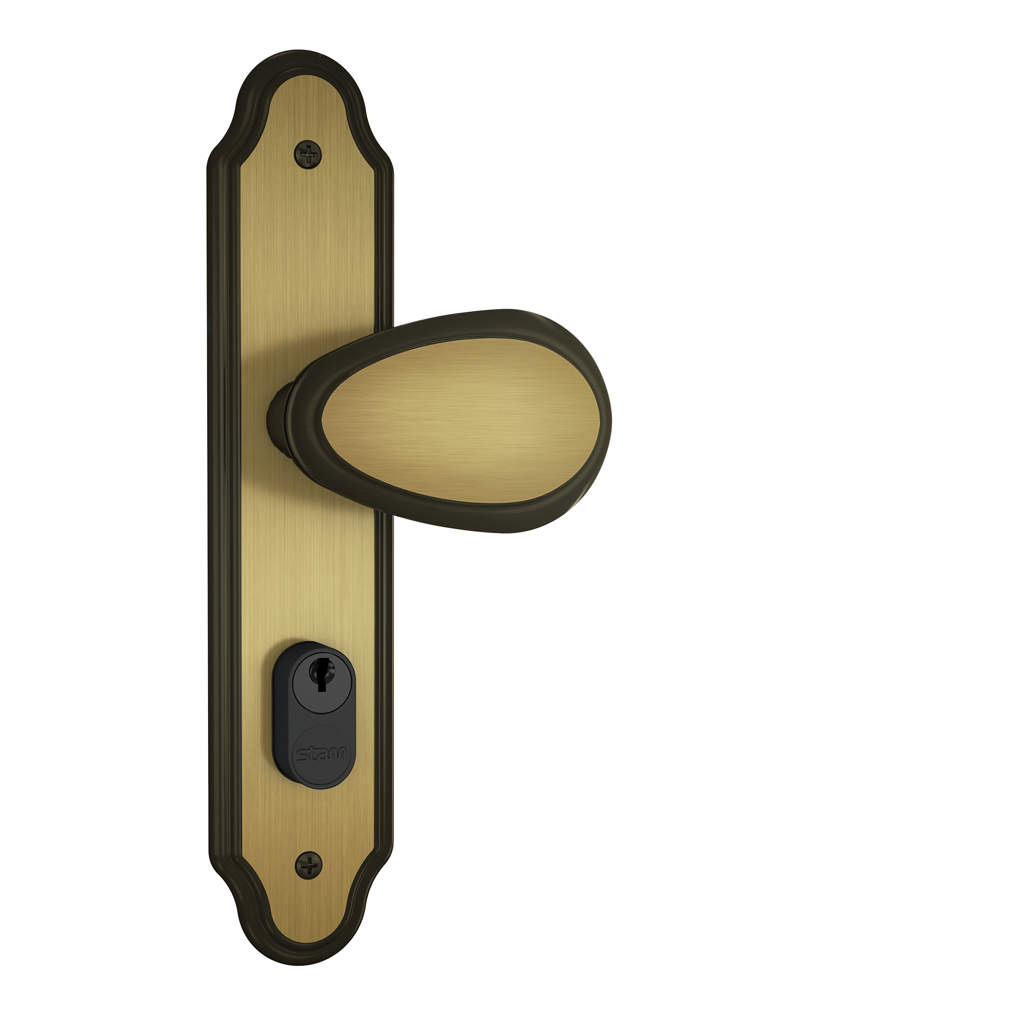 FECHADURA STAM 803/10 - ESP. OXIDADO E-CO...