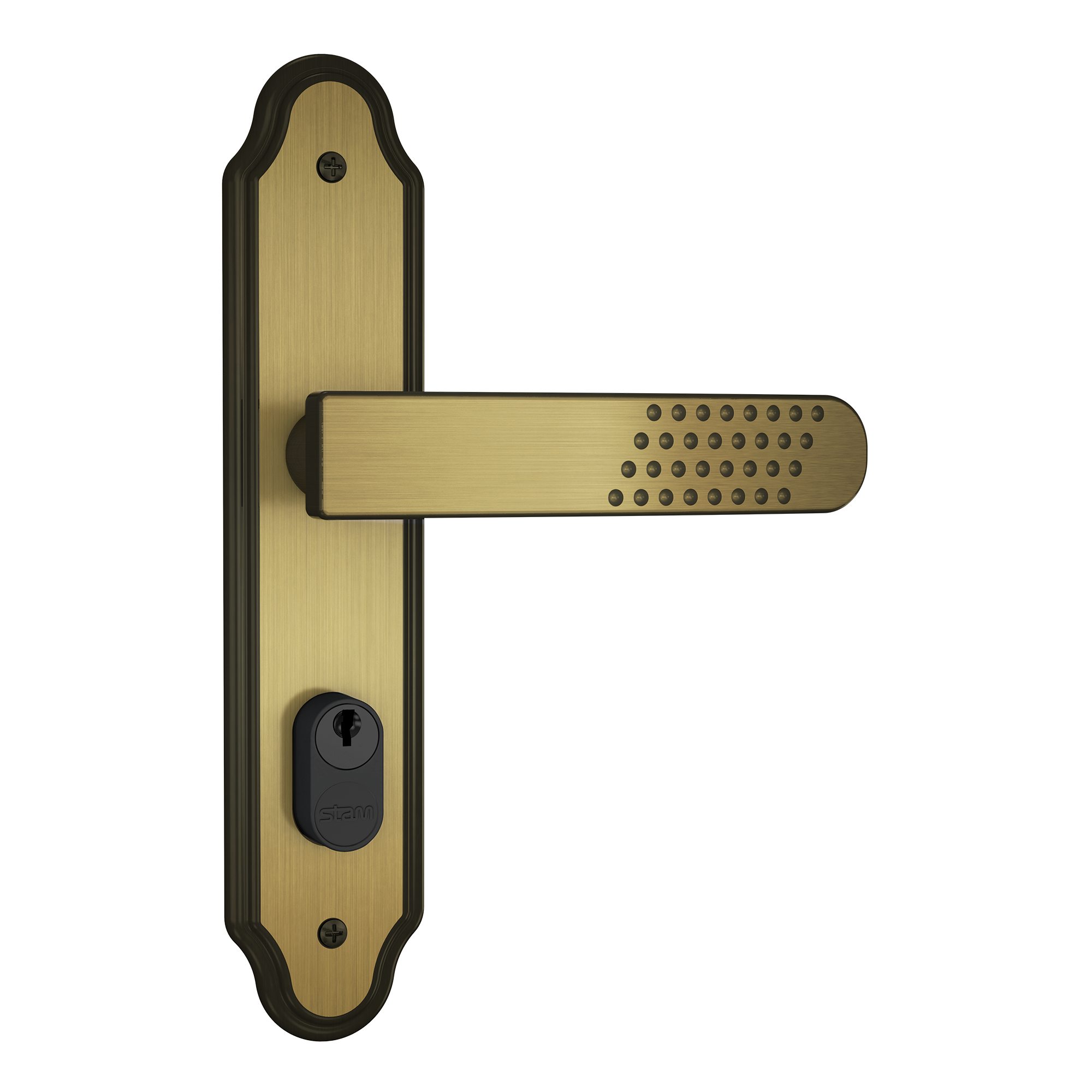 FECHADURA STAM 803/21 - ESP. OXIDADO E-CO...