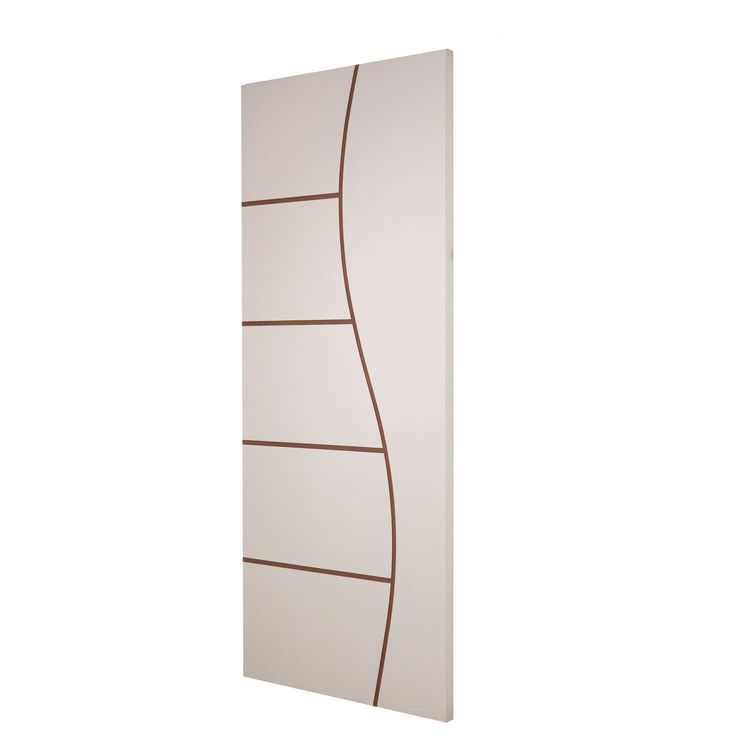 PORTA SAFIRA BRANCA 210X80X3CM BRITOS