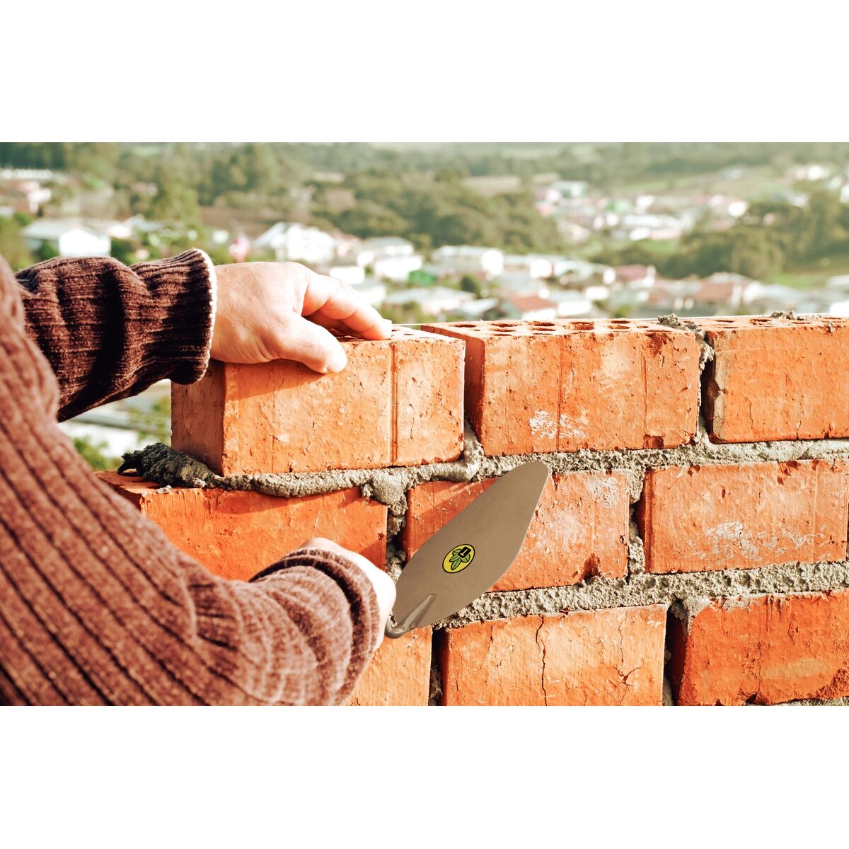 COLHER PEDREIRO 9 TRAMONTINA