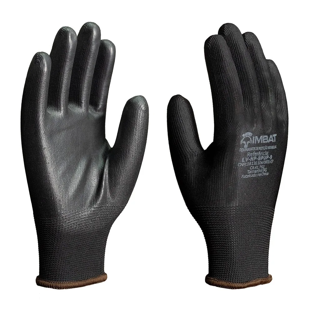 LUVA HELANCA PU PRETA 7P IMBAT