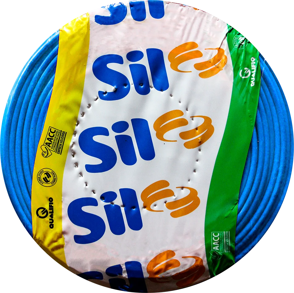CABO FLEX SIL 4,0MMX100M AZ