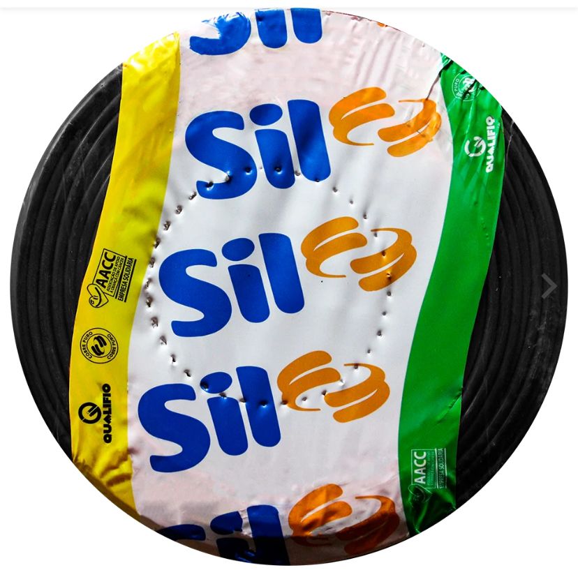 CABO FLEX SIL 4,0MMX100M PT