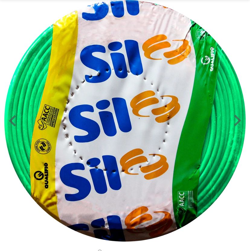 CABO FLEX SIL 4,0MMX100M VD