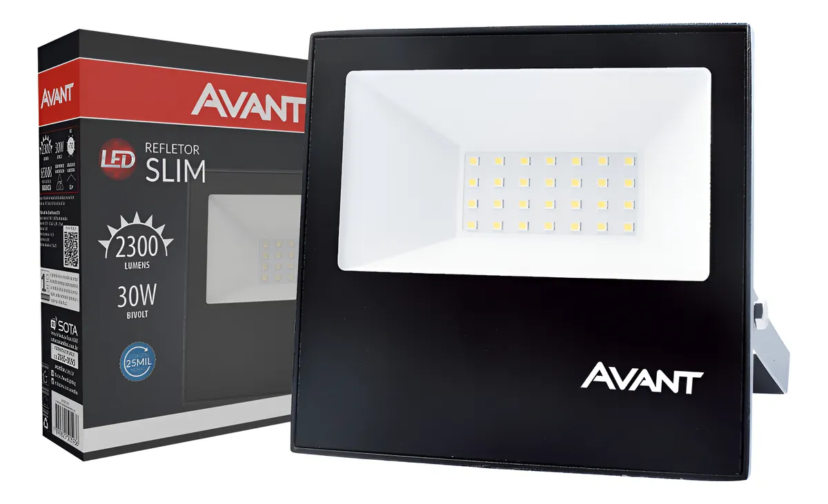 REFLETOR-SLIM30-BR6500K-BIVOLT-2250